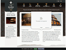 Tablet Screenshot of hotelgiolittirome.com